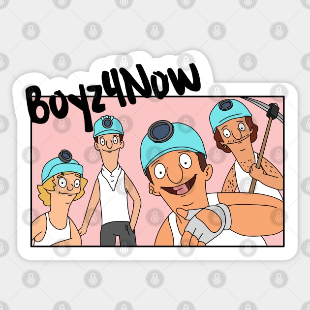 Boyz 4 Now Sticker by Princifer